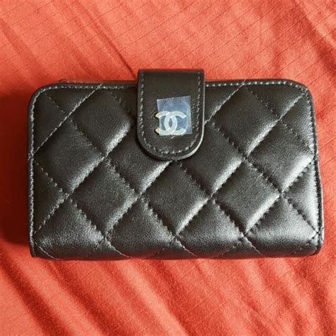 chanel womens wallet replica|chanel wallet original.